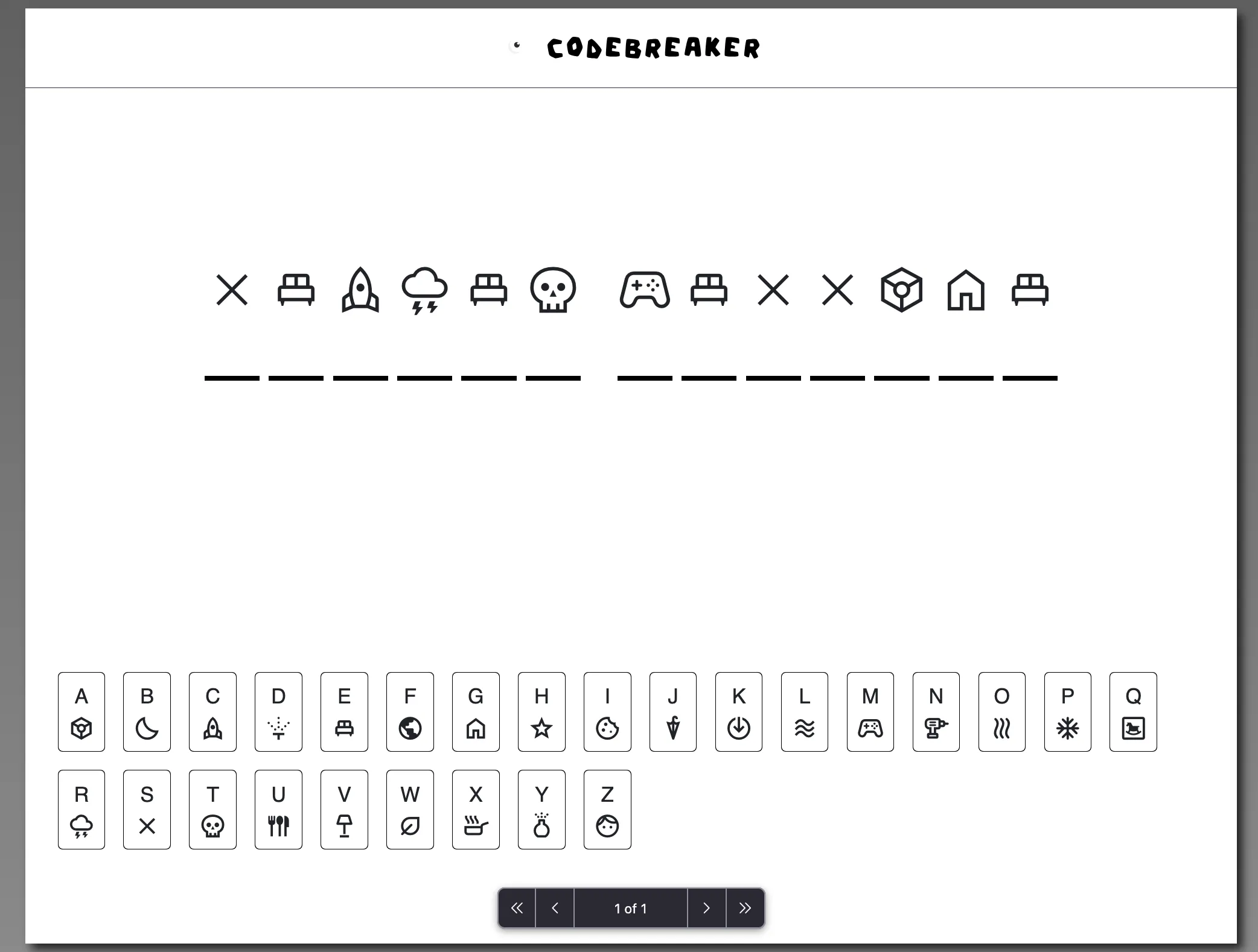 Print the Coded Message
